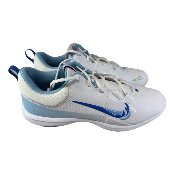 Nike Force Trout 9 Pro MCS Baseball Cleats White/Blue (FQ7726-104) Men\'s Size 14 main image 4